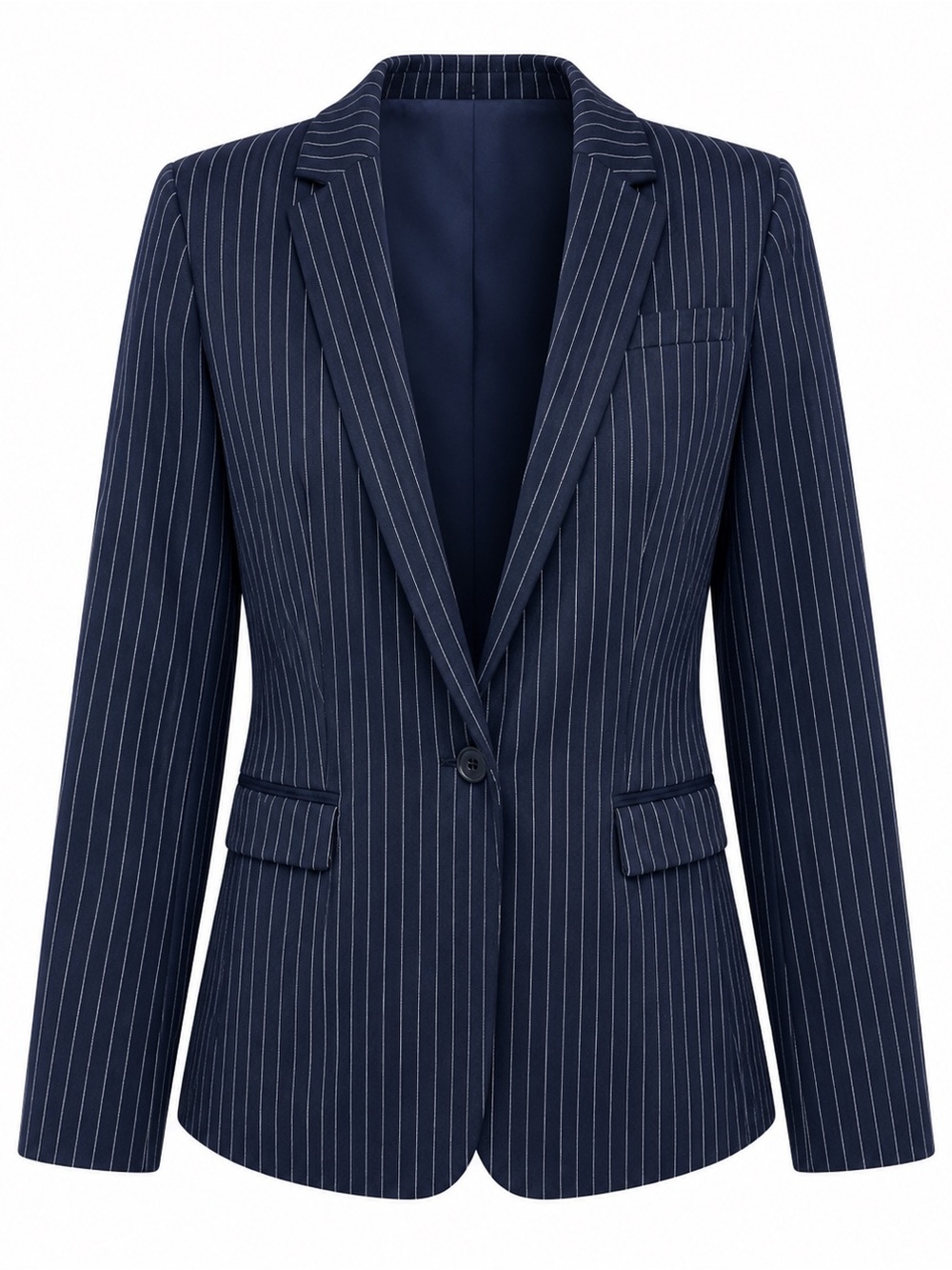 Banana Republic Pinstripe Blazer Jacket - Womens Size 8